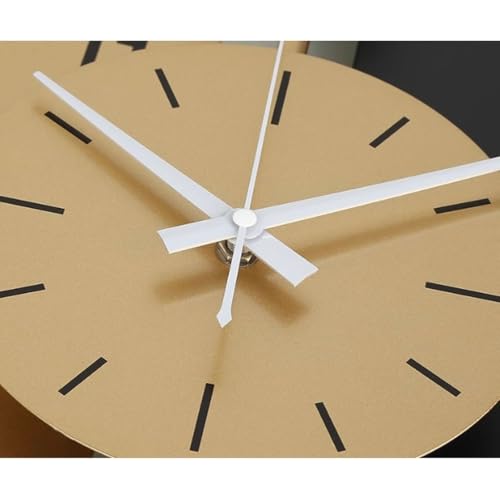Horloge pour mur salon XJBTBA suspendu home mode moderne