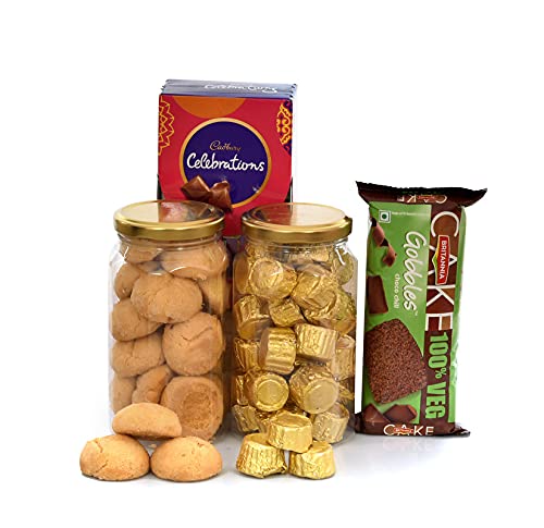 Image of Giftrend Bundle with Diwali Corporate Chocolate Hamper | Chocolate Gift for Boss Employees Clients | Diwali Greeting Card