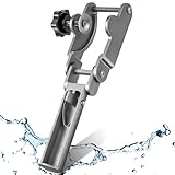 Lounsweer 1 Pcs Swimming Pool Tablet Holder for Pool Pole, Stainless Steel Aluminum Alloy Swimming Pool Tablets Floater, Dirt Cleaning Tool for Pool Maintenance, Fit for 3 Inch x 0-1.8 Inch Tablets