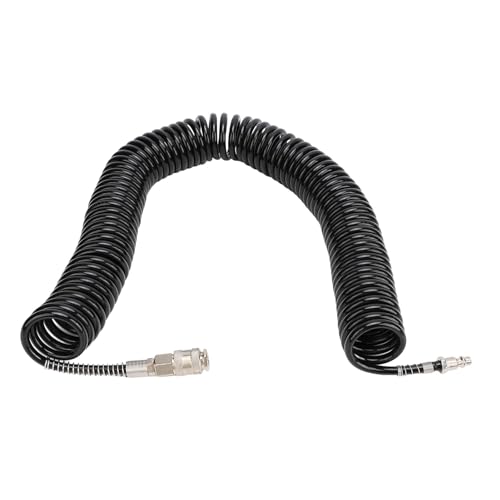 Manguera de caucho flexible Eujgoov con restrictor de acero premium 5