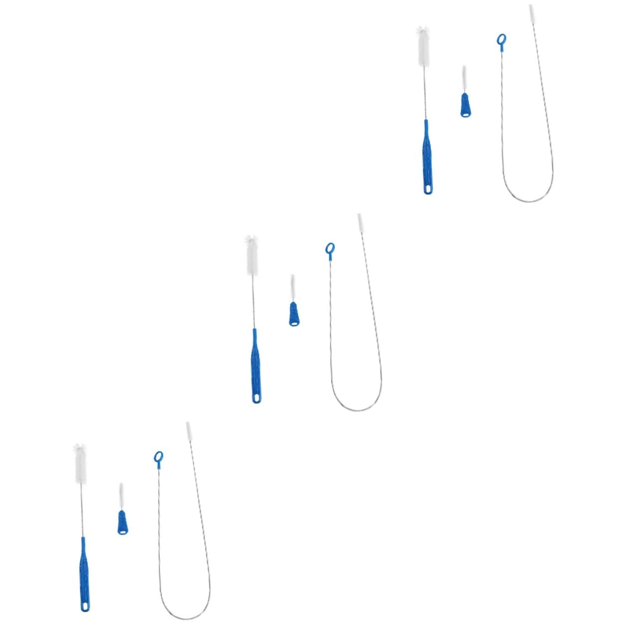 Healvian 9stücke Teiliges Reinigungsbürsten-Set Für Flaschen Und Röhren Flexible Bürsten Für Effektive Reinigung Zu Hause Langlebig Und Kratzfest Für Flaschengrößen