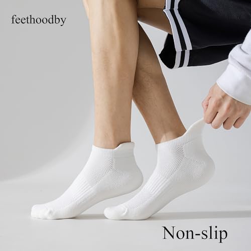 Men’s Boat Socks No Show Cotton Socks Low Cut Socks Casual Breathable 6-9 (6 Pairs)2