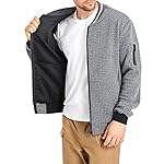 Mens Lightweight Jacket Casual Bomber Jacket Varsity Coat - Image 2