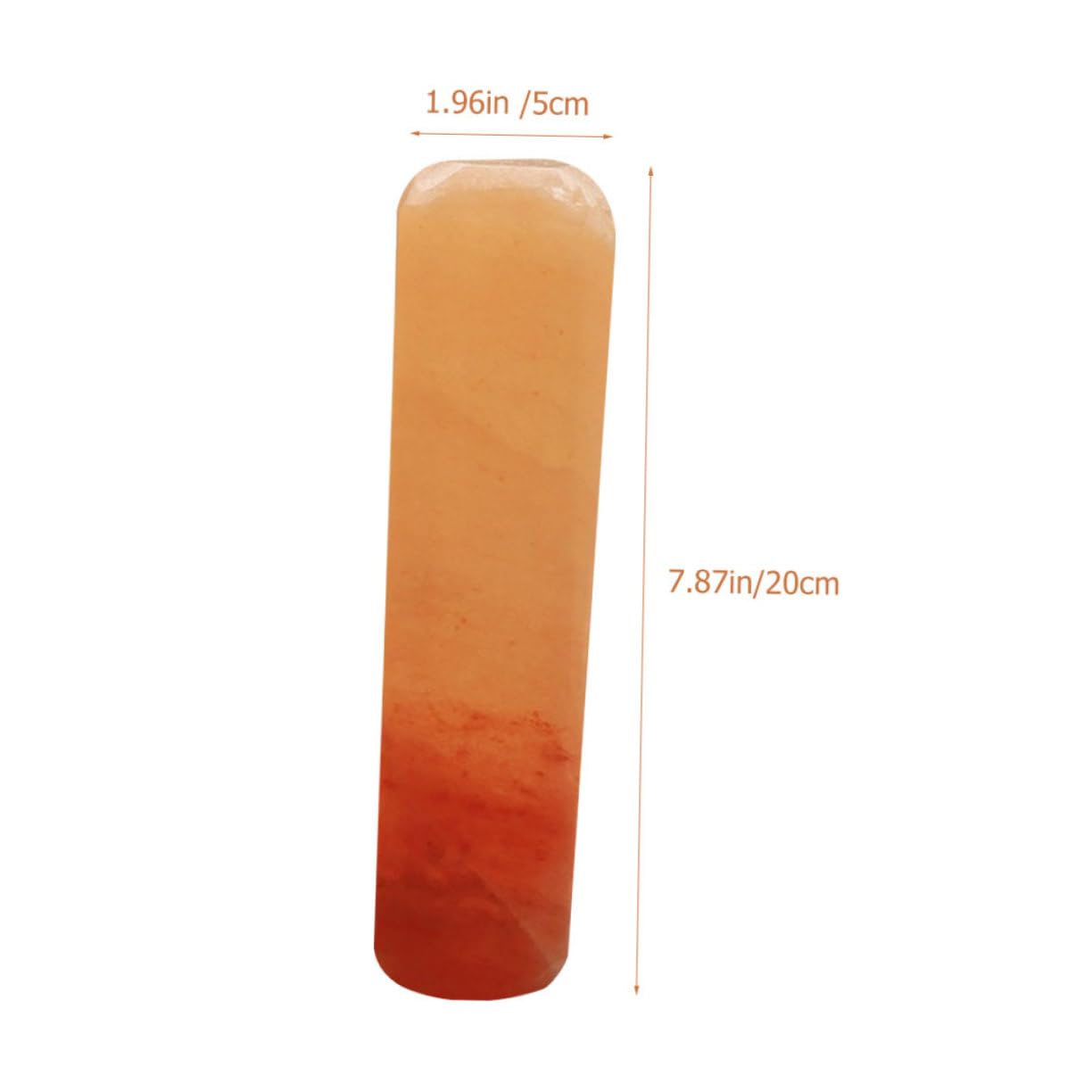 FRCOLOR Bâton de Massage Sel Minéral pour Visage et Dos, Texture Lisse et Polissage Fin, pour Salon de Massage et Usage à Domicile