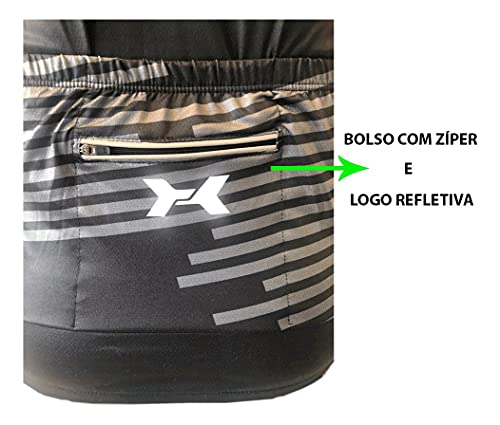 CAMISA 3XU BEATS PRETO REFACTOR