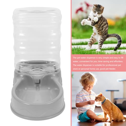 Distributeur automatique d'eau chat et chien plastique compact Levemolo - 7