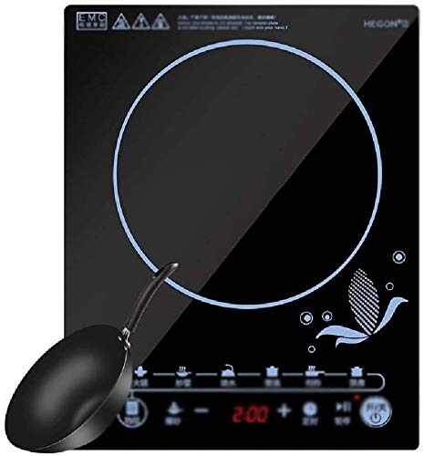 Induktionsherd multifunktionales Haushalt hochgebrannte Feuer Kessel Ultra-dünner Touch-2100W Energieintegrierten Komplex große