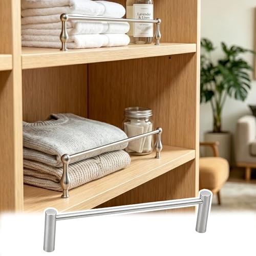Barre de rangement de buanderie 178 cm pour organiser la maison