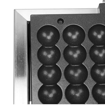 Kommerzieller 1500-W-Bubble-Waffeleisen mit Präzisem Timer und Temperatureinstellknopf, LED-Anzeigeleuchte für Restaurants, Bäckereien und Cafeterien (EU-Stecker 220 V) – Bild 8