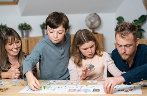 Image of Tickles Tokaido Exploration and Travel Adventure Strategy Board Game Set | Family Journey Game for Teens and Adults (Ages: 8+ Years, Players: 2-5)