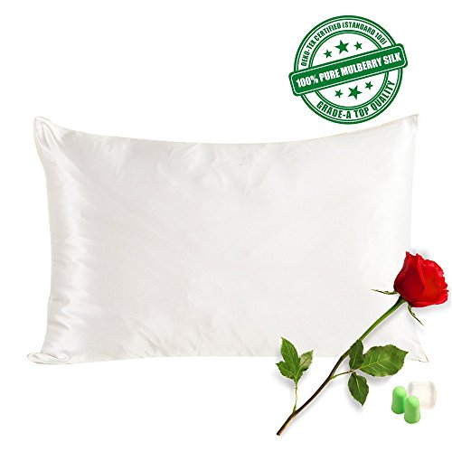 SilkFarmer Daisy Floral V Neck Silk Camisole for Ladies (20x30 Inch)