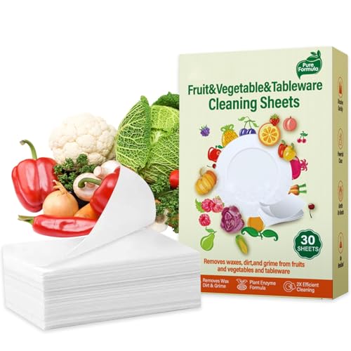 120 Pastillas Hojas Para Lavavajillas, Biodegradable Hojas Para Lavavajillas Ecológicas, Limpiador para Frutas Verduras, Elimina Eficazmente La Grasa Y La Cal,No Deja Residuos - Limón