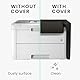 kwmobile Cover kompatibel mit Brother HL-L3210CW / HL-L3230CDW LED - Tasche Hülle Drucker - Staubschutzhülle Schutzhaube Schutzhülle - Dunkelgrau