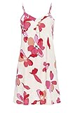 Ringella Damen Nachthemd mit Spaghettiträgern Perle 42 3211038,Perle, 42