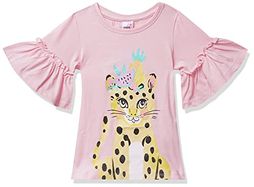 Image of Max Girls Graphic Print Bell Sleeves T-Shirt