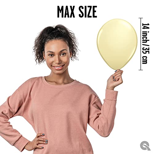 Image of Qualatex 11 inch Ivory Silk Balloons (100ct) by Pioneer Balloon Company