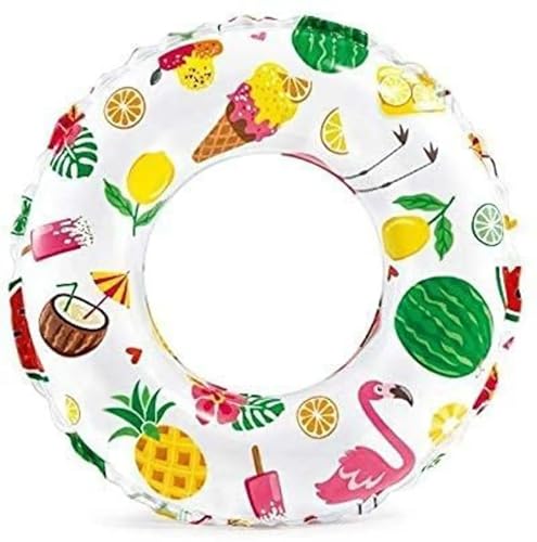 Image of Inflatable Pool Floats for Adults with Manual Air Pump - Water Hammock & Floating Bed | Adult Floaties | Swimming Pool, Beach, Lake & Summer Party (Round Sphere Pool Floats, Pack of 1)