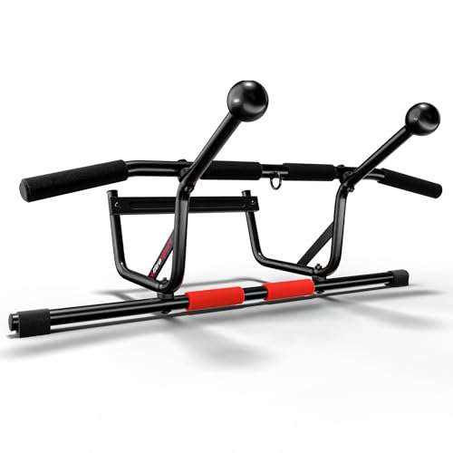 Ultrasport Klimmzugstange Türrahmen zum Einhängen ohne Bohren - Pull-Up Bar, Klimmzugstange Tür, Türreck für Klimmzüge, Klimmzugstangen Ultrasport Klimmzugstange Türrahmen zum Einhängen ohne Bohren - Pull-Up Bar, Klimmzugstange Tür, Türreck für Klimmzüge, Klimmzugstangen