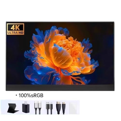 Image of Portable Monitors 15.6-inch 4K Resolution Multi-Function Extended Screen for Gaming and Audio-Visual Sub-Screen