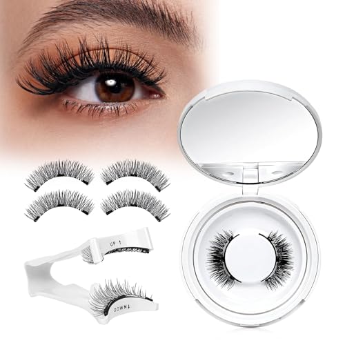 Pestañas postizas magneticas,Pestañas Postizas Magneticas de larga duración,pestañas magneticas Reutilizables,aspecto natural,no necesita pegamento,fácil colocación,extension,lifting