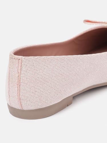 Image of Marc Loire Women's Slip-On Embellished Flat Ballerina Shoes for Casual Wear, Party and Formal Occasions