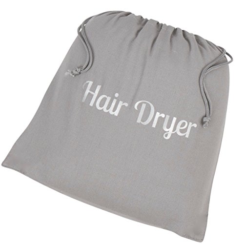 Hair Dryer Bags by Radiant Complex: Perfect for Travel, and Safe Storage of Any Hair Dryer, Curling Iron, Straightener, Brush or Makeup Bag. Convenient 12.25