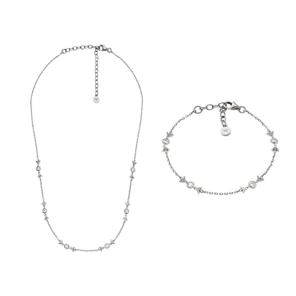 Emporio Armani Damen-Kette-Schmuck-Set
