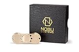 Nobu Customs Brass Metal CNC Made Fidget Spinner - EDC Fidget Toy For Kids & Adults-Fiddle Sensory Toy For Anxiety- Stress & Anxiety Relief, Boost Focus, Fight Autism, GAD, Bad Habits