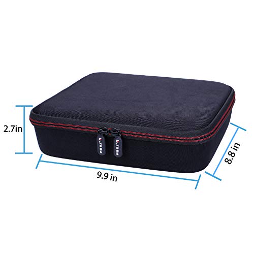 Image of LTGEM EVA Hard Case for WD 3TB,4TB,6TB,8TB,10TB My Book /Elements Desktop External Hard Drive - Travel Protective Carrying Storage Bag (Black) | Fits WD 3TB, 4TB, 6TB, 8TB, 10TB, 12TB, 14TB, 16TB, 18TB, 20TB, 24TB, Travel Protective Storage, EVA Hard Shell Material