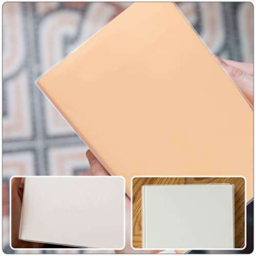 Operitacx 150 peças rígidas anti-arranhões grosso resistente ao desgaste design transparente materia