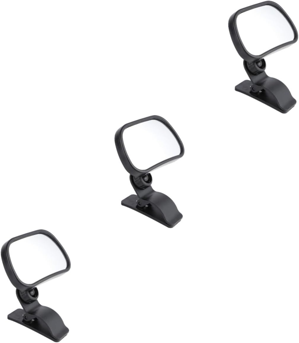 3pcs Adjustable Cup Rearview Mirror for Safe Driving Multi-functional Backseat Monitor Easy Installation Fit for Cars and Suvs