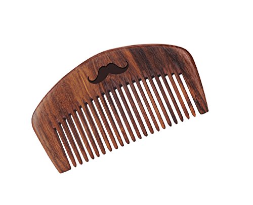 Image of Men Deserve Sheesham Wooden Beard Comb (Hand Made)