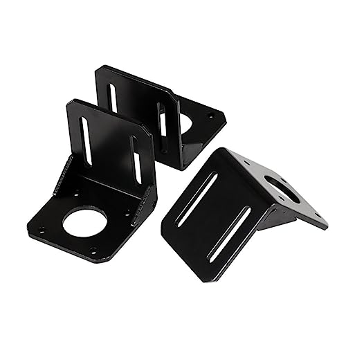 OUNONA 3 Pack Stepper Motor Mounting Bracket Stepper Motor Bracket Steel Mounting Bracket Motor Stepper Motor Stepper Stepper Motor Hexagon Socket Head Screw Allen Wrench Stepper Motors