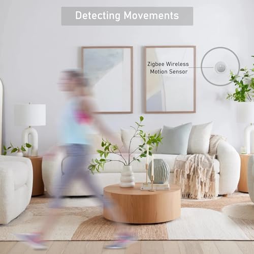 Wireless-Motion-Sensor-2-Pack-DIY-Configurable-Portable-Detector-Zigbee-Hub-Required-Works-with-Home-Assistant-Hubitat-Alexa