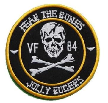 Amazon.com: 2Pcs Fighter Squadron VF-84 Fighting 84 Jolly Rogers
