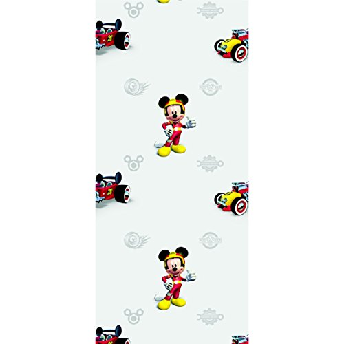 AG Design Fototapete Disney Mickey Mouse Vliestapete Fototapete Kinderzimmer 0,53 x 10,05 1 Rolle WPD 9771