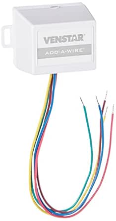 Venstar ACC0410 Add-A-Wire Accessory for 24 VAC Thermostats (4 to 5 Wires), White