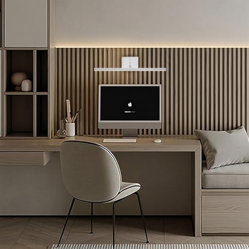 Arandela Led Linear 50cm Espelho Quadro Articulada Interno Alumínio MF507 (Branco (Branco Frio))