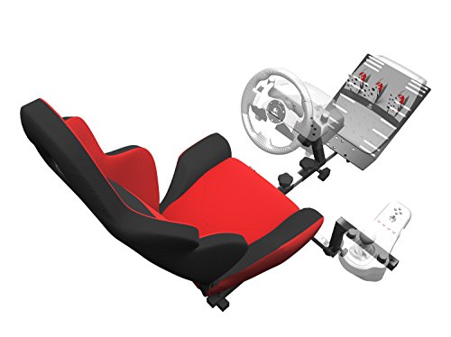 OpenWheeler Advanced Racing Simulator Seat Driving Simulator Gaming Chair with Gear Shift Mount