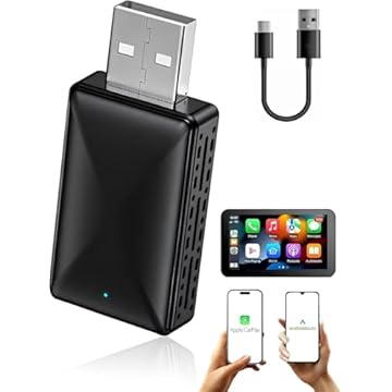Adaptador Sem Fio, Carplay sem Fio, Carplay, Adaptador Carplay, Car Play sem Fio, Car Play sem Fio para Apple, Adaptador Carplay para Android Auto sem Fio, Adaptador Carplay sem Fio 2 em 1