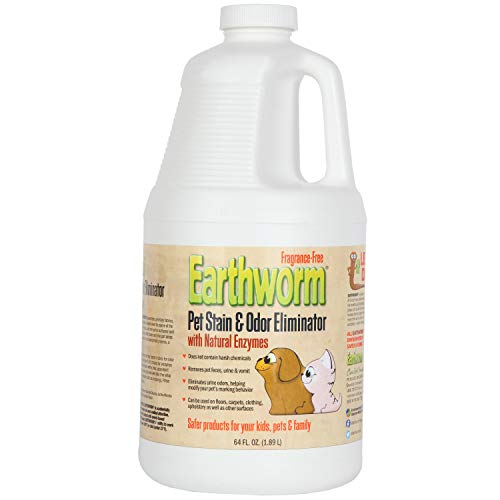 Earthworm Pet Stain Remover & Odor Eliminator- Removes Urine Smell ...