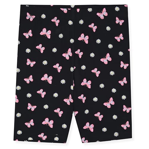 Kids Girls Bike Shorts – Multipack Soft Stretchy Polyester Activewear in Fun Prints & Colors (Sizes 5-16)4