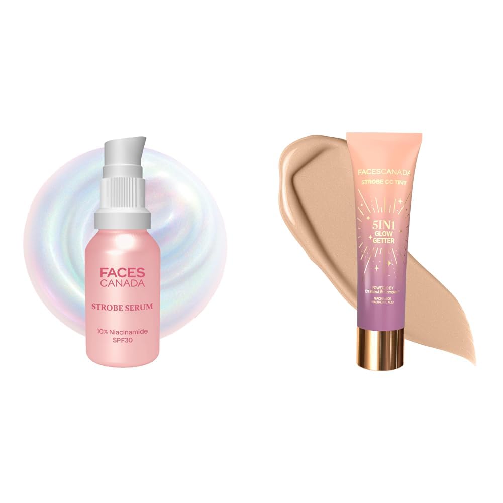 FACESCANADA Strobe Serum Mini - 15ml & Strobe CC Tint - Paradise Vibes 01, 27ml-picture-19