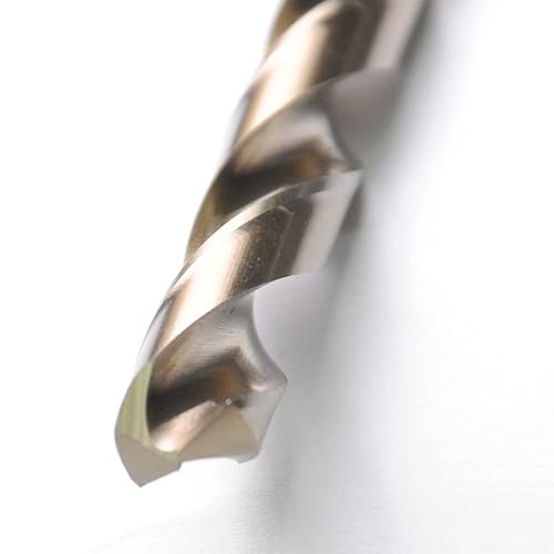 Miniatura 7 de VALYRIANTOOL Brocas de cobalto de 332 pulgadas (20 unidades), M35 HSSCO Juego de brocas helicoidales de acero de alta velocidad para metal