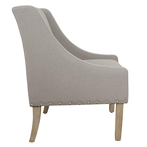 Image of HomePop Classic Swoop Arm Accent Chair - Sand Dune