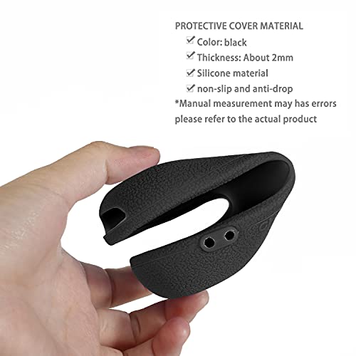 Chunghop Protective Silicone Remote Case For Tivo Stream 4K Remote Control, Shockproof, Washable And Skin-Friendly, Anti-Lost Remote Cover With Loop (Black) (Not Include The Remote Control) #TOP4