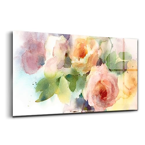 Peinture murale verre 100x50cm pour habiller un mur vide facilement