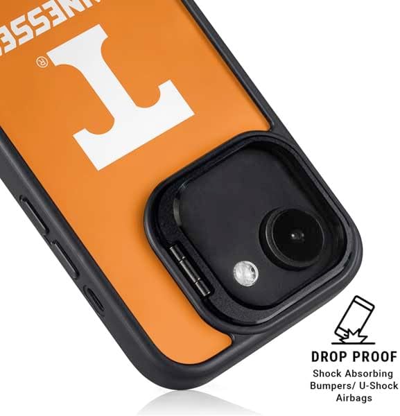 Skinit Kickstand Phone Case Compatible with iPhone 16e - Officially Licensed University of Tennessee-Knoxville T Logo on Orange Design