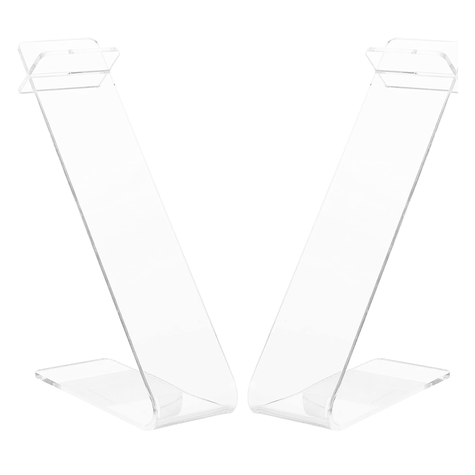 iplusmile Acryl Schuhdisplayständer 6.69X4.72X1.97In Transparent Schuh Präsentationsständer Für Damen Herren Sneaker Flats Sportschuh Einzelhandel Einkaufszentrum
