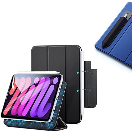 Esr Magnetic Compatible With Ipad Mini 6 Case (8.3 Inch, 2021)+Esr Pencil Holder Compatible With Pencil (1St And 2Nd Gen) #TOP26